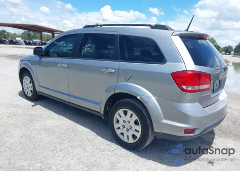 2019 Dodge Journey Se из США, поврежденный, VIN 3C4PDCBB7KT863841